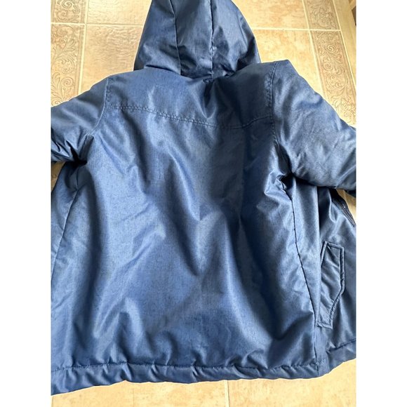 Old Navy worn once jacket Snowboarder 3 in 1 navy crockett boy Size L 10-12 - Picture 10 of 12
